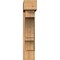 Ekena Millwork Balboa Block Smooth Bracket w/ Offset Brace, Western Red Cedar, 7 1/2"W x 28"D x 36"H BKT0806X28X36BOA05SWR - alternate 2